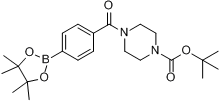 4-（4-BOC-哌嗪-1-羰基）苯硼酸頻哪酯，97%