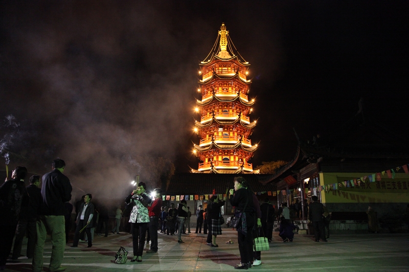 藥師佛塔（夜景）