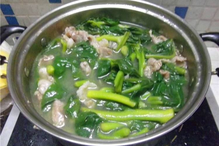 潺菜豆腐雞什湯