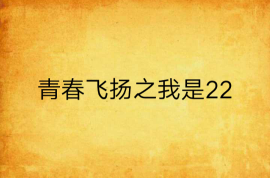 青春飛揚之我是22