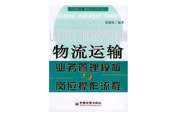 物流運輸業務管理模板與崗位操作流程