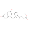 3-Oxo-7β-hydroxy-5β-cholanoic Acid