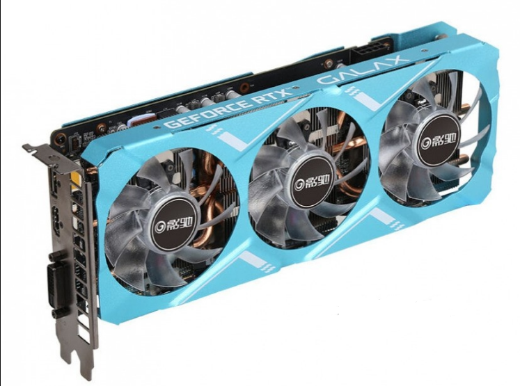 影馳GeForce RTX 2070 金屬大師