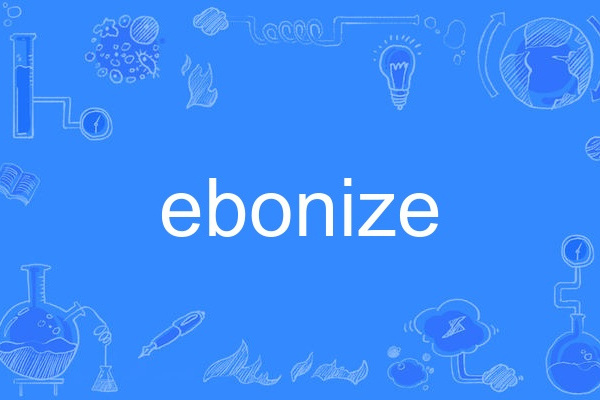 ebonize