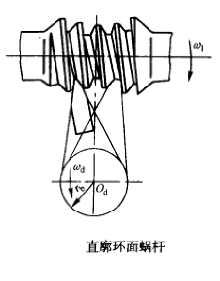 直廓環面蝸桿