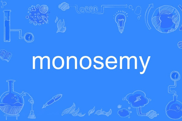 monosemy