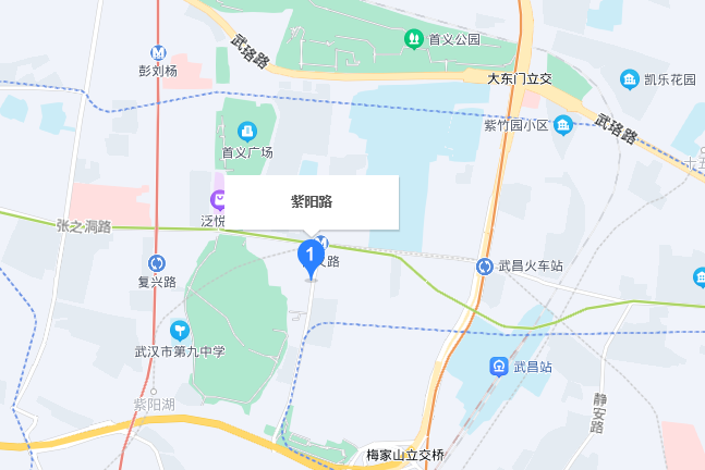 紫陽路(中國湖北省武漢市武昌區境內道路)