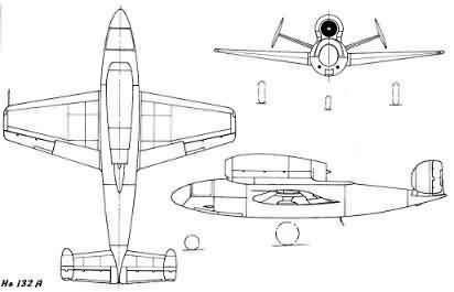 Hs132噴氣式俯衝轟炸機