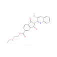2,3-二氫-2-（3-羥基-2-喹啉基）-1,3-二氧代-1H-茚-5-羧酸-2-乙氧基乙酯