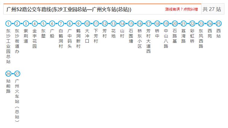 廣州公交52路