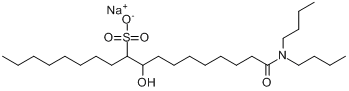 18-二丁基氨基-10-羥基-18-氧代-9-十八烷磺酸單鈉鹽