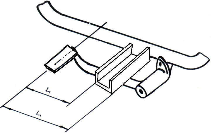 圖A.2   腳操縱桿臂