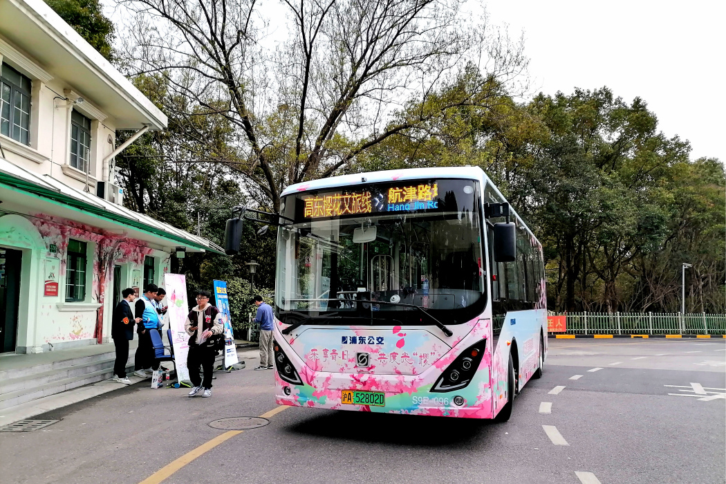 上海公交浦東DZ8號線高東櫻花文旅線