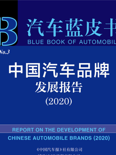 中國汽車品牌發展報告(2020)