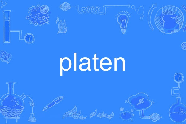 platen