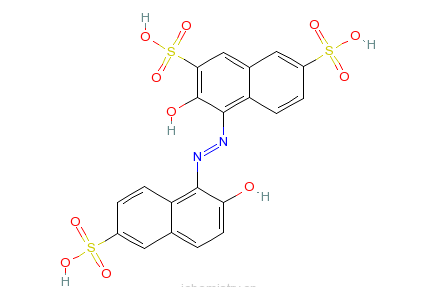 1-（2-羥基-6-磺基-1-萘基偶氮）-2-萘酚-3,6-二磺酸