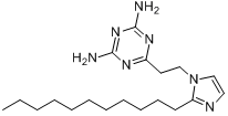 2,4-二氨基-6-[2-（2-十一烷基-1-咪唑基）乙基]-1,3,5-噻嗪