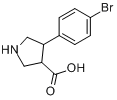 (3S,4R)-4-（4-溴苯基）吡咯烷-3-羧酸