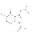 1-乙醯基-5-溴-4-氯吲哚-3-乙酸酯