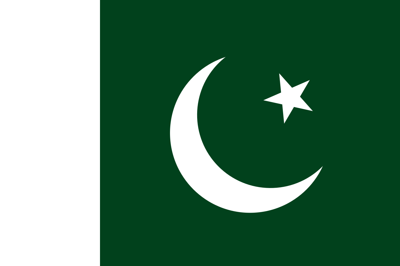 巴基斯坦伊斯蘭共和國國旗(巴基斯坦國旗)
