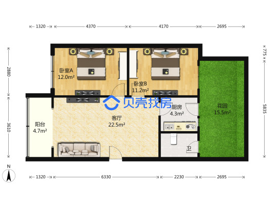 清江南街9號戶型圖