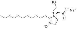 氫氧化4,5-二氫-1-（2-羥乙基）-1-羧甲基-2-十一烷基-1H-咪唑翁單鈉鹽