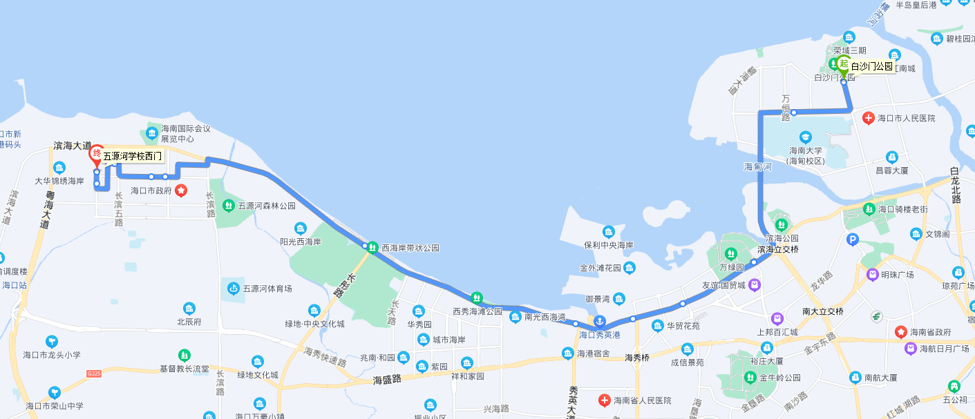 海口公交高峰4路