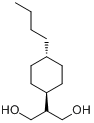 2-（反式-4-丁基環己基）丙烷-1,3-二醇