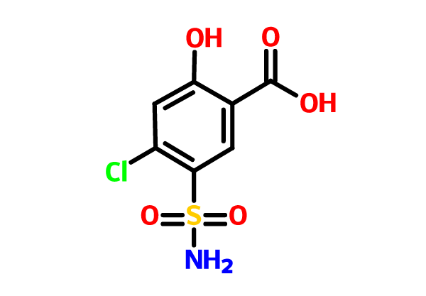 4-氯水楊酸-5-磺醯胺