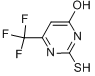 4-羥基-6-三氟甲基嘧啶-2-硫醇