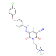 5-[[4-（4-氯苯氧基）苯基]偶氮]-3-氰基-6-羥基-N,N,N,4-四甲基-2-氧代-1(2H)-吡啶丙銨氯化物