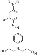 3-[4-[（2-氯-4-硝基苯基）偶氮]苯基]（2-羥基乙基）氨基丙腈