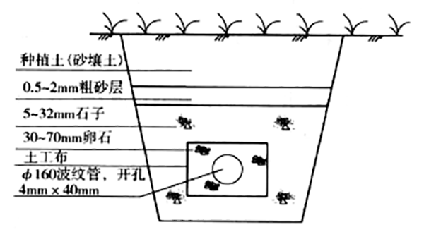 屋面雨水生態利用施工工法