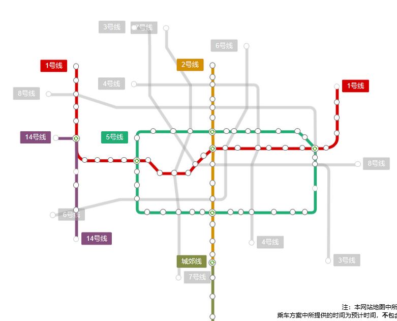 鄭州捷運線路圖