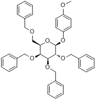 4-甲氧苯基-2,3,4,6-四-O-苄基-β-D-吡喃半乳糖苷