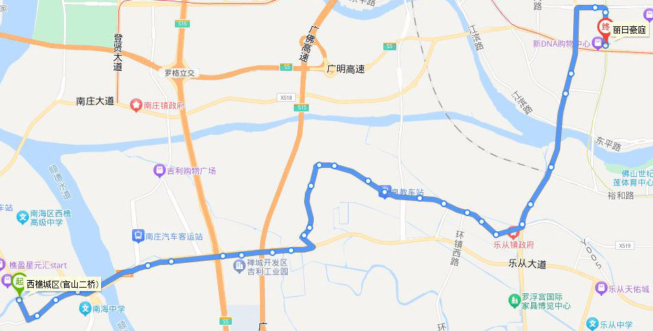 佛山公交227A路