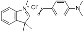 2-[2-[4-（二甲氨基）苯基]乙烯基]-1,3,3-三甲基-3H-吲哚翁氯化物