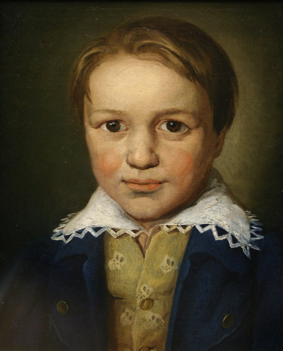 貝多芬13歲時的肖像畫