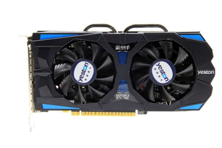 盈通GTX750 1G D5 PB