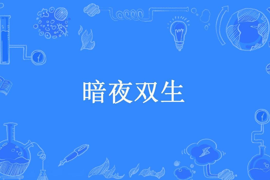 暗夜雙生(南樓小涼所著小說)