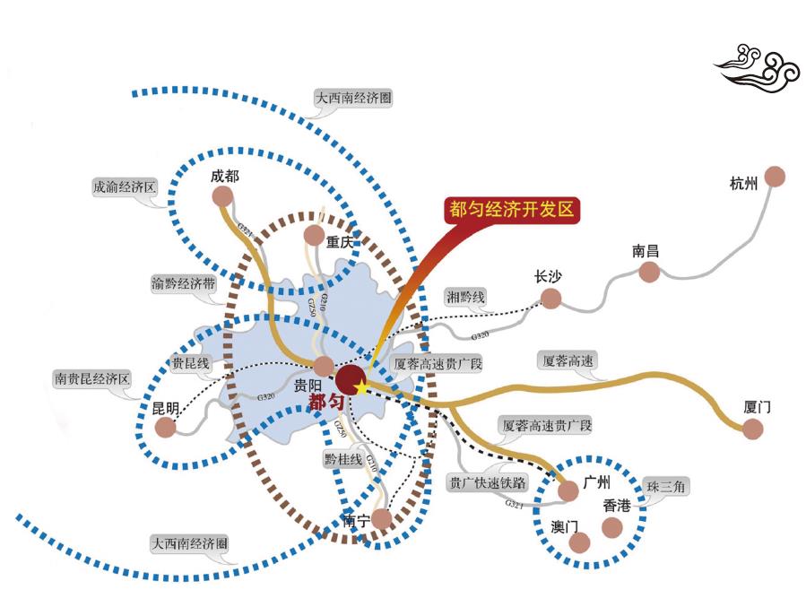 秦漢影視城交通區點陣圖