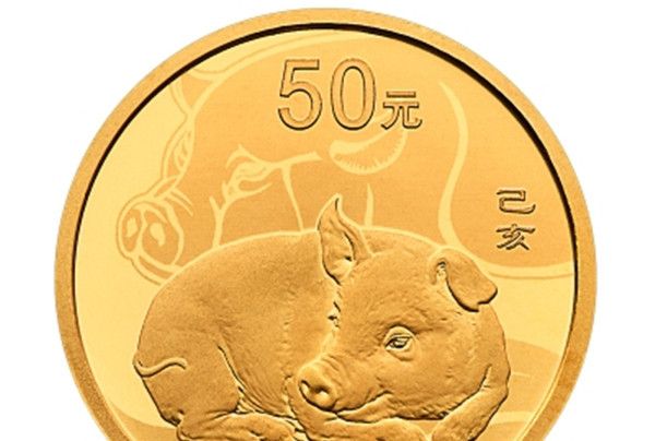 2019己亥（豬）年賀歲金條