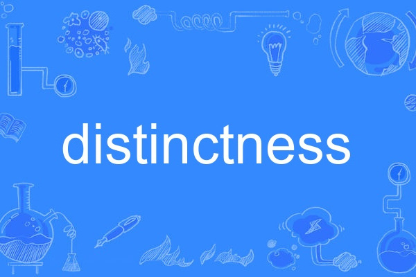 distinctness