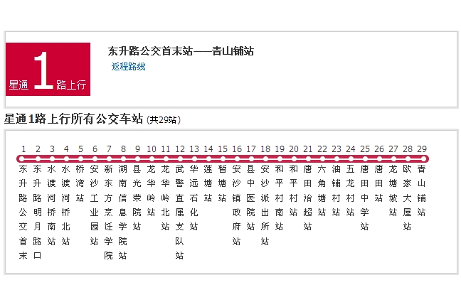 長沙公交星通1路