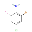 2-溴-4-氯-6-氟苯胺