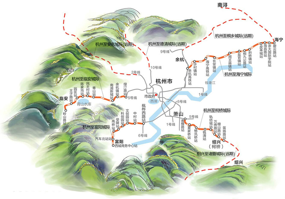 浙江省都市圈城際鐵路