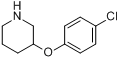 3-（4-氯苯氧基）哌啶