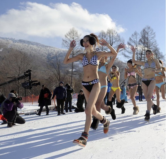 吉林比基尼滑雪大賽