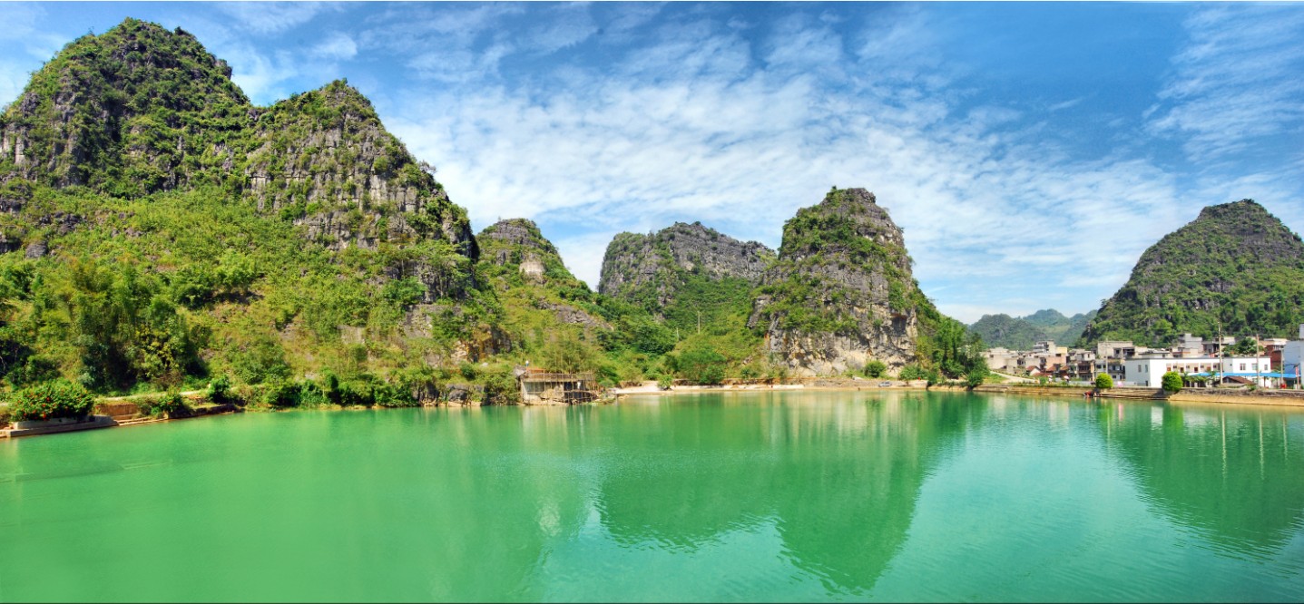 布泉山水