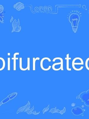 bifurcated